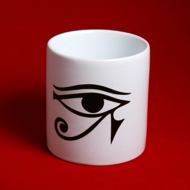 Horus'un Gözü - Ra'nın Gözü Seramik Kupa