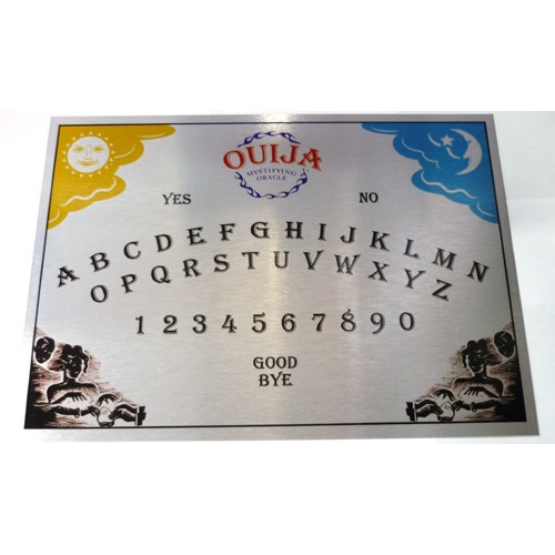 Ouija Tahtası - Gümüş rengi metal