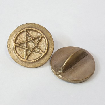 Pentagram Mühür Mum Mührü