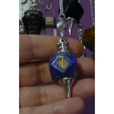 Chokurei Sembollü Lapis Lazuli Sarkaç