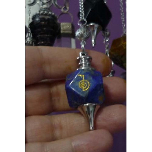 Chokurei Sembollü Lapis Lazuli Sarkaç Chokurei Sembollü Lapis Lazuli Sarkaç