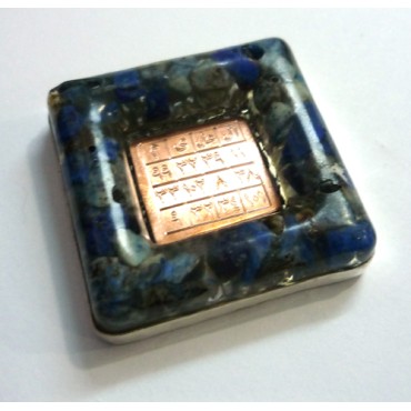 Lapis Lazuli Ya Alim Orgonit Kolye - 3. Göz Açılması İçin