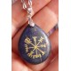Vegvisir Tılsımı Lapis Lazuli - Viking Pusula